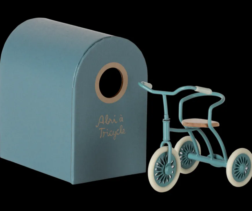 Flash Sale Abri A Tricycle, Mouse - Petrol Blue Big Brother & Sister