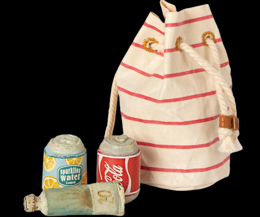 Shop Bag With Beach Essentials Beach