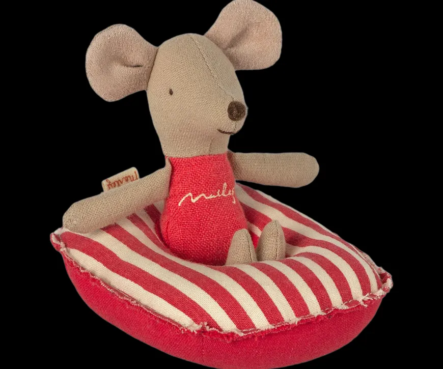 Discount Beach Raft, Red Stripe Beach