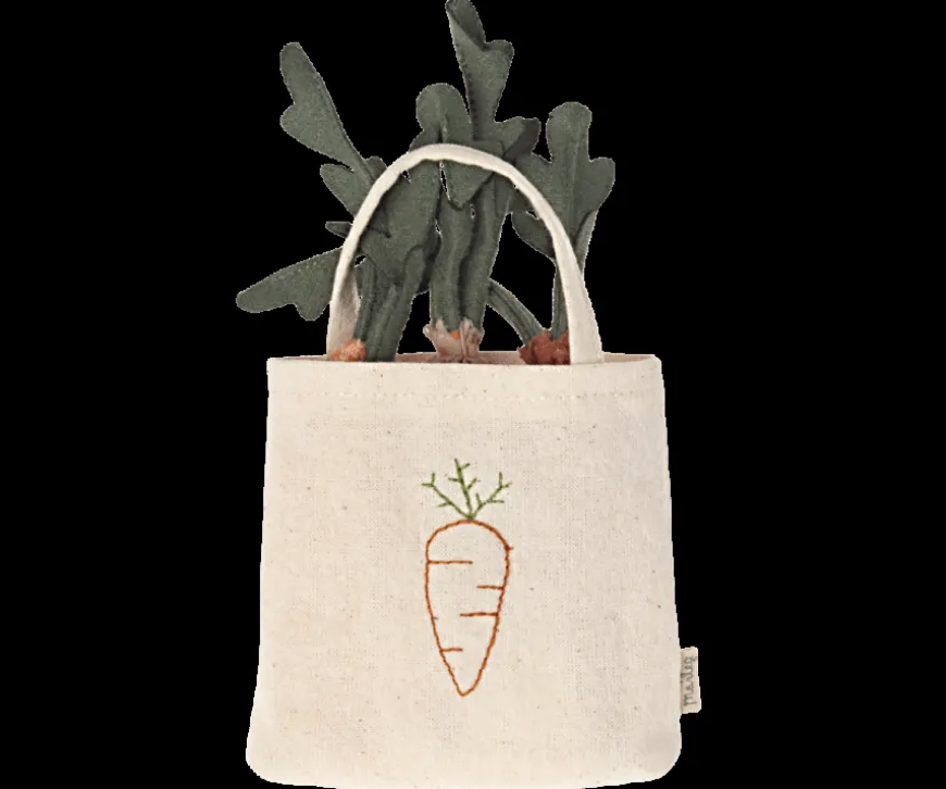 Sale Carrots In Shopping Bag Dollhouse Furniture