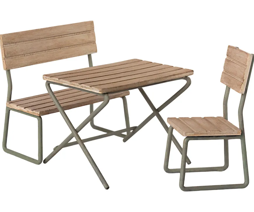 Flash Sale Garden Set, Table With Chair And Bench Garden