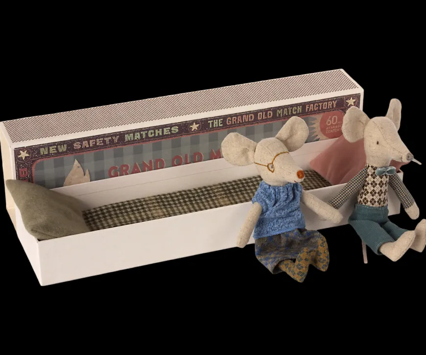 Best Sale Grandma & Grandpa Mice In Matchbox Mice In Boxes