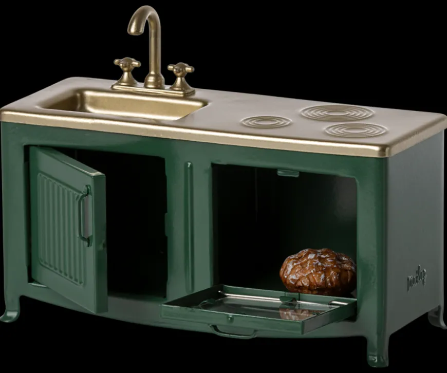 Online Kitchen, Mouse - Dark Green Accessories