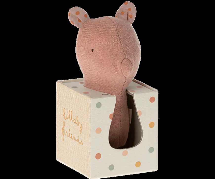 Sale Lullaby Friend Rattles, Piggy Rattles