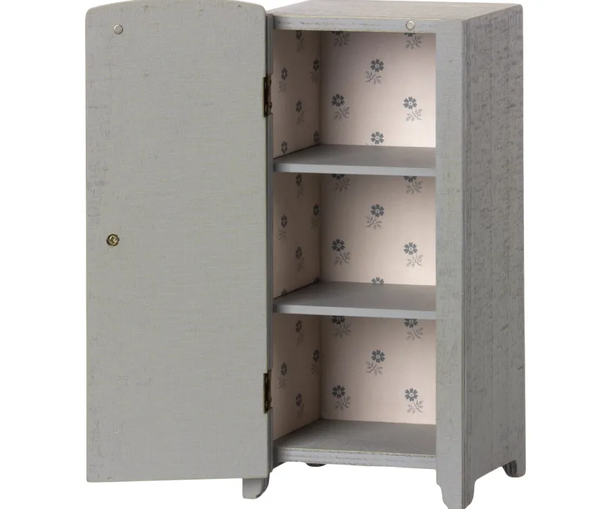 Fashion Miniature Closet, Grey Dollhouse Furniture