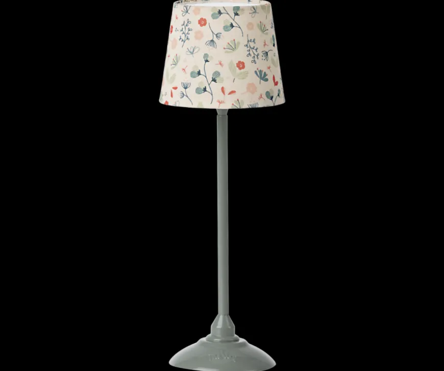 New Miniature Floor Lamp, Mint Dollhouse Furniture