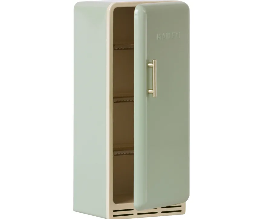 Clearance Miniature Fridge, Mint Dollhouse Furniture