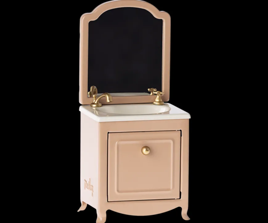 Sale Sink W/ Mirror, Mouse - Dark Powder Accessories