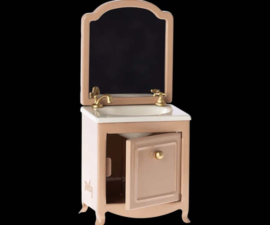 Sale Sink W/ Mirror, Mouse - Dark Powder Accessories