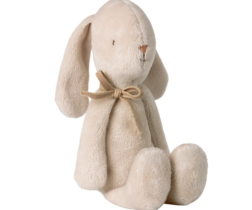 Hot Soft Bunny, Small - Off-White Plush Bunnies