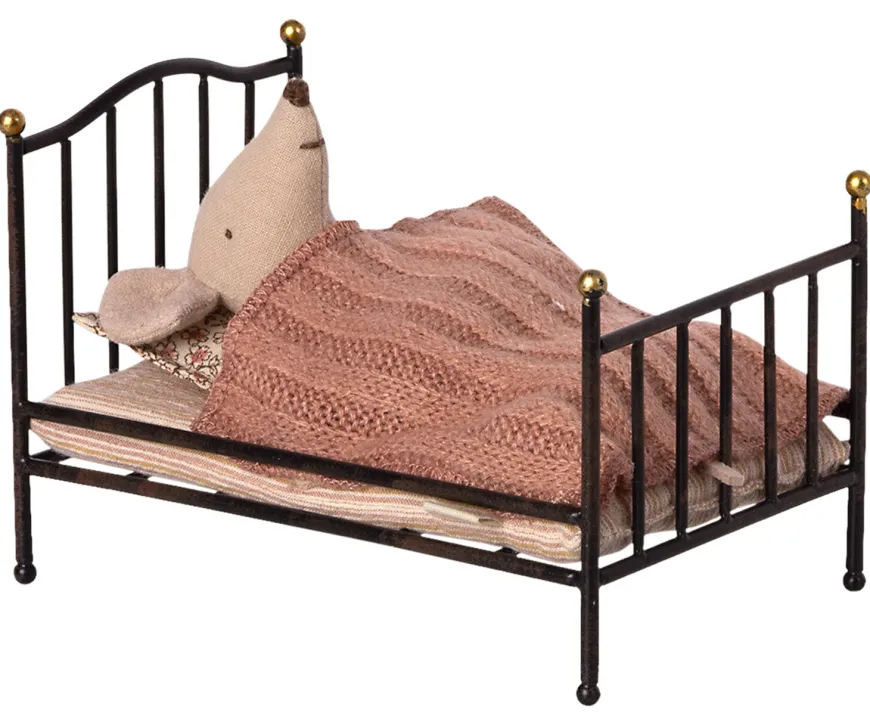 Shop Vintage Bed, Mouse - Anthracite Royal & Castle