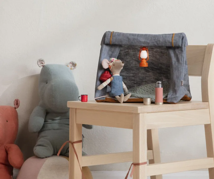 Clearance Vintage Lantern - Orange Hiker