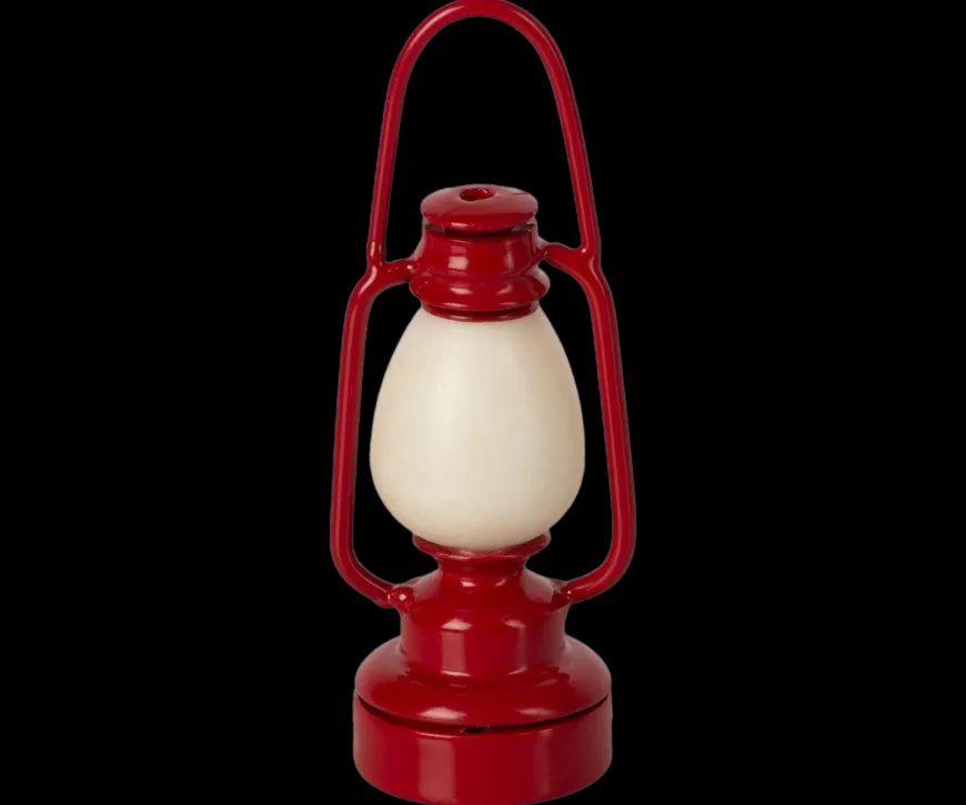 Clearance Vintage Lantern - Red Dollhouse Furniture